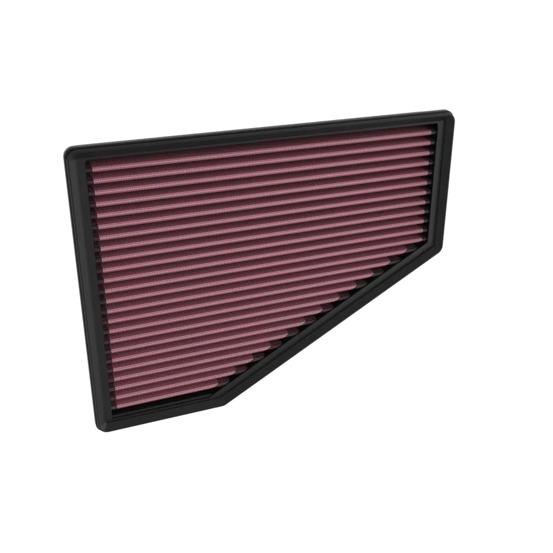 33-5123 – K&N FILTER Air Filter, Washable Red Cotton Gauze Panel